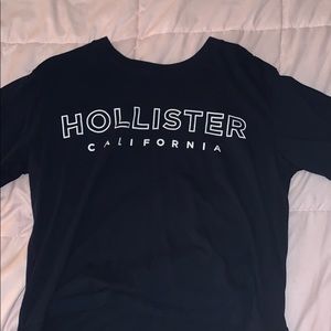hollister cropped tshirt